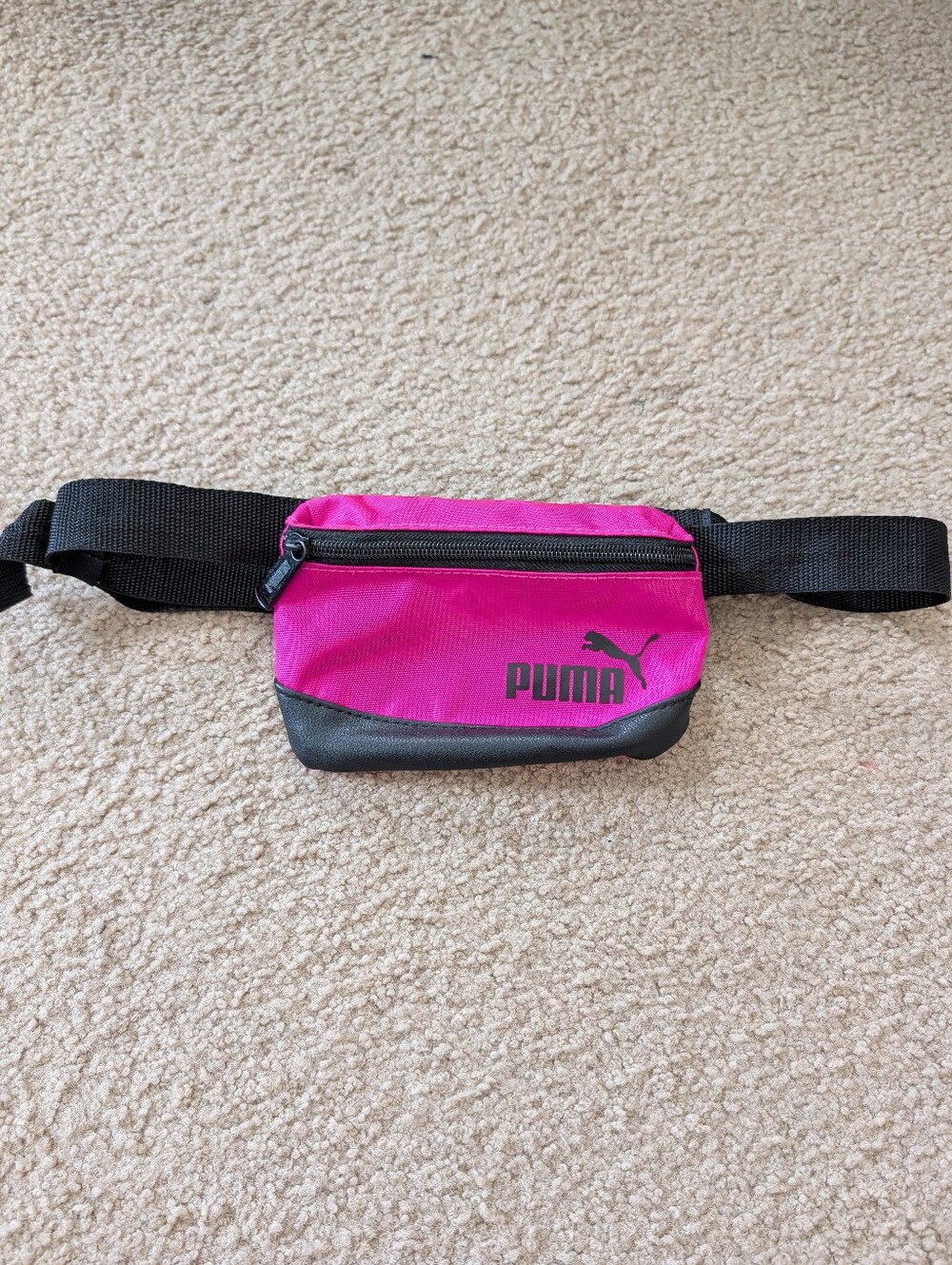 Puma Hot Pink and Black Fanny Pack Belt Bag